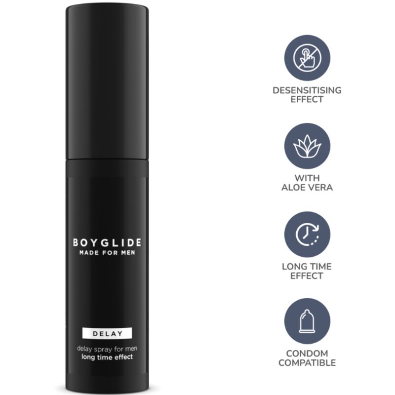 INTIMATELINE - BOYGLIDE SPRAY RETARDANT  EFFET RETARDANT 20 ML