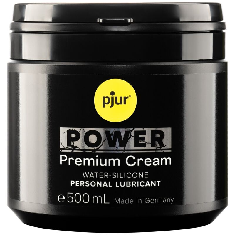 PJUR - LUBRIFIANT PERSONNEL POWER PREMIUM CRÈME 500 ML