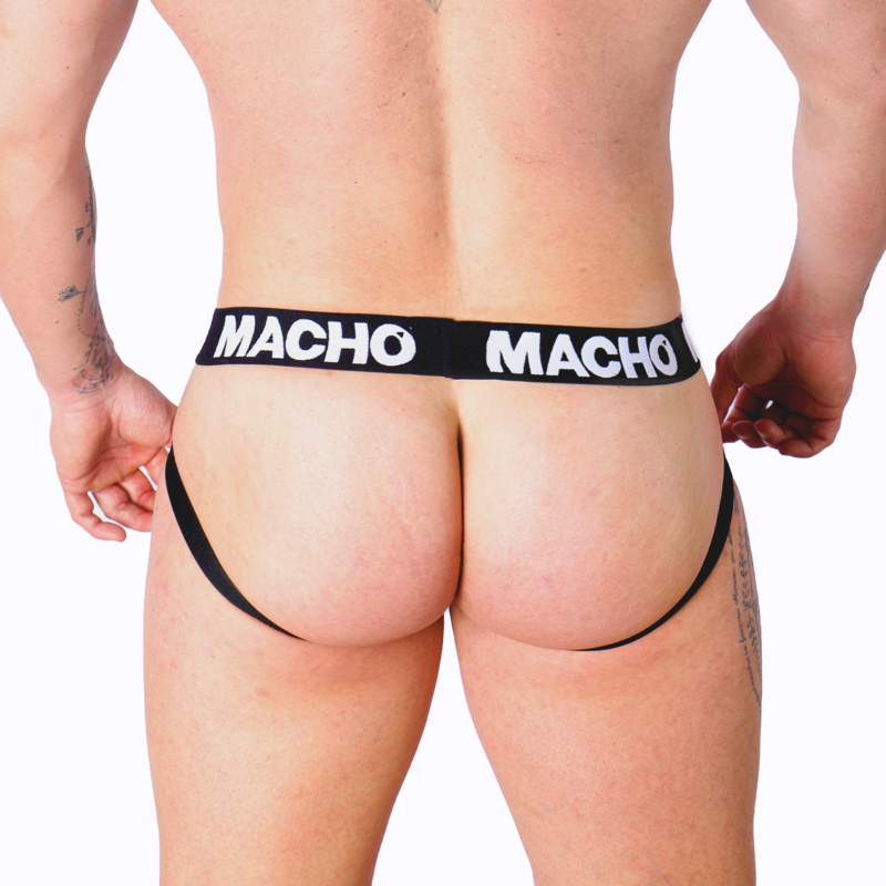 MACHO - MX26X1 JOCK GRID BLANC S