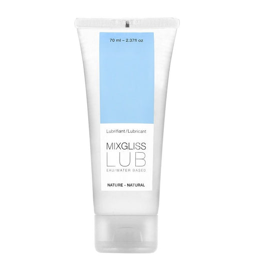 MIXGLISS - LUBRIFIANT NATUREL BASE D'EAU 70 ML