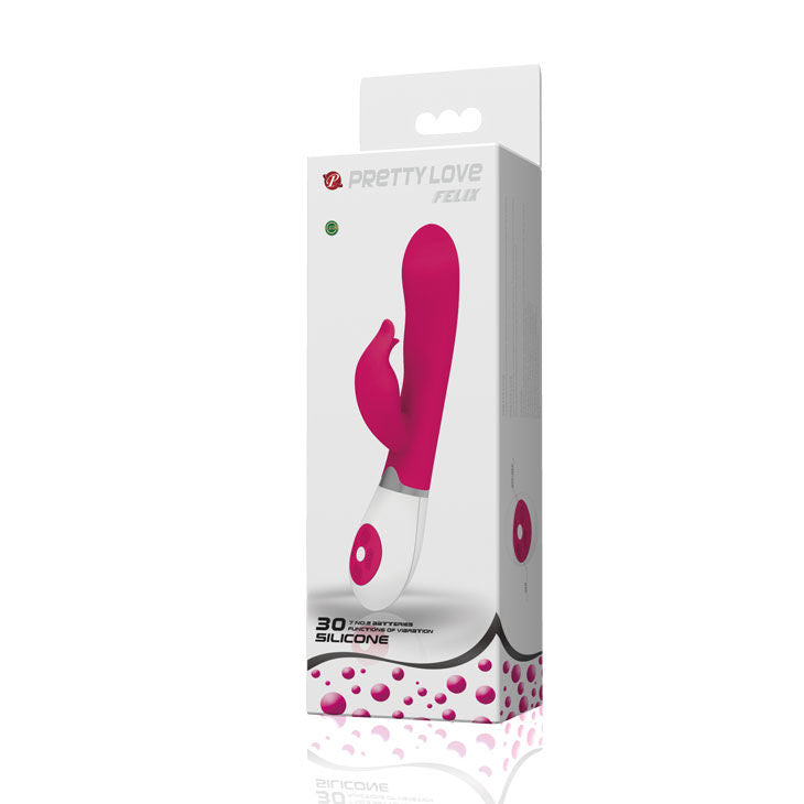 PRETTY LOVE - FLIRTATION VIBRATEUR AVEC STIMULATEUR FELIX