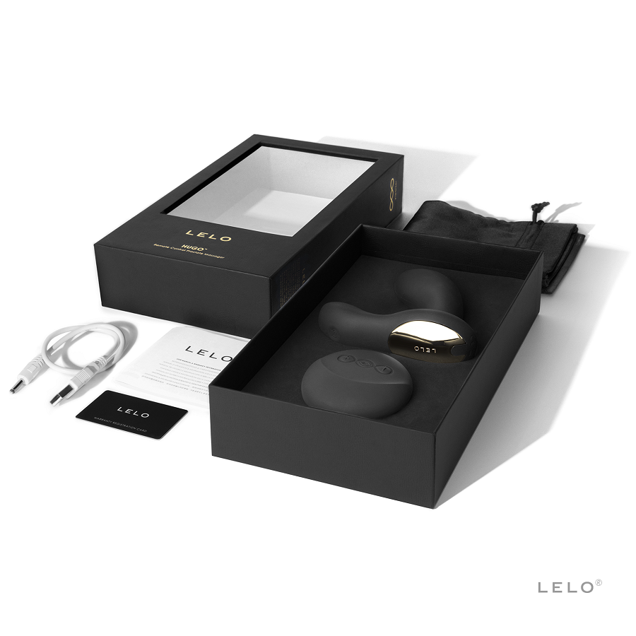 LELO - MASSEUR PROSTATIQUE NOIR HUGO