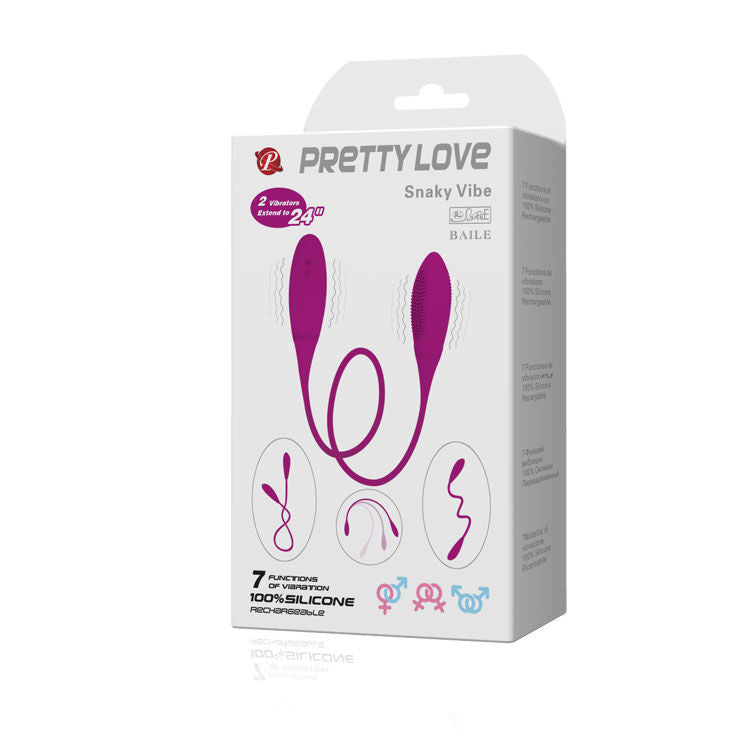 PRETTY LOVE - SNAKY DELUXE VIBRATEUR 7 V