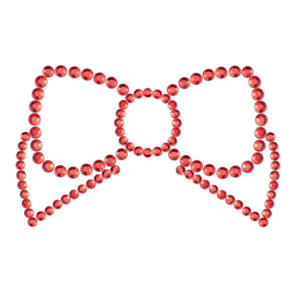 BIJOUX - CACHE MAMETAUX MIMI BOW ROUGE