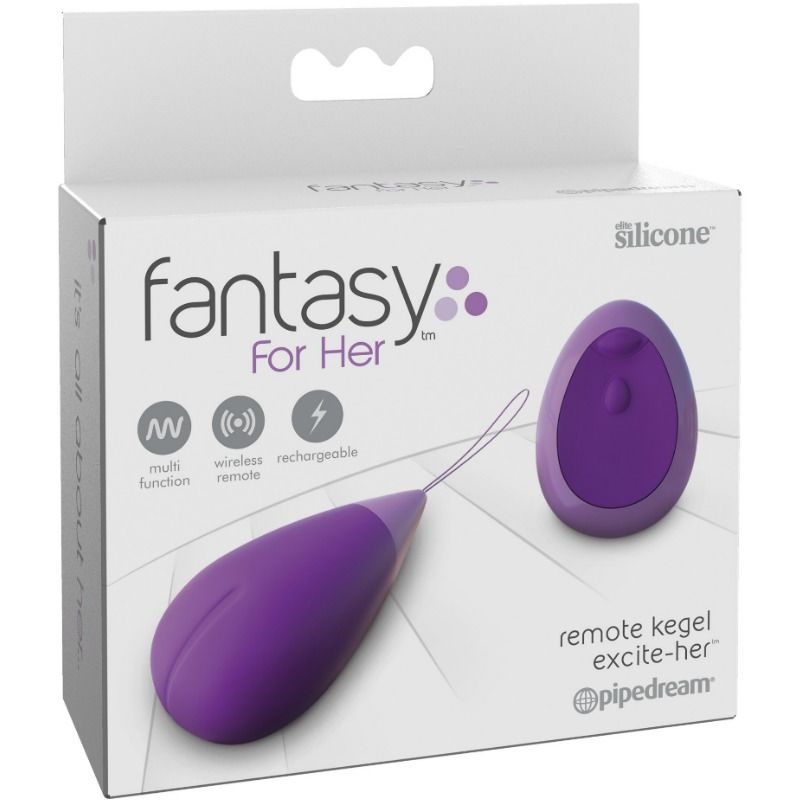 FANTASY FOR HER - TELECOMMANDE KEGEL EXCITE-HER