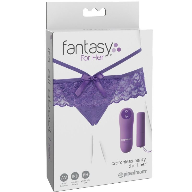 FANTASY FOR HER - PANTY CROTHLESS THRILL-HER