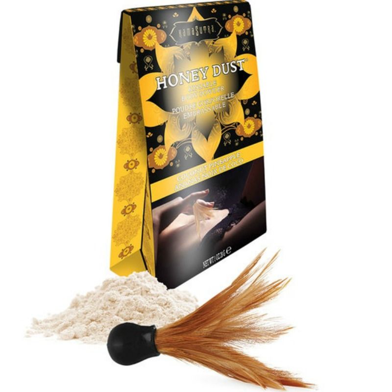 KAMASUTRA - KISSABLE POUDRE DE NOIX DE COCO ET DANANAS 28 GR