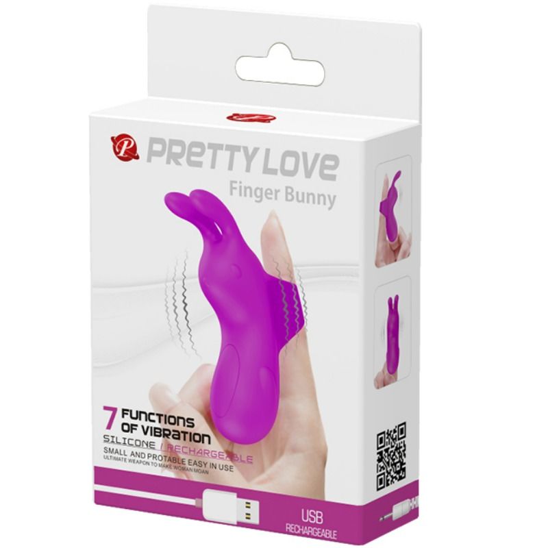 PRETTY LOVE - SMART DÉ  DÉ RECHARGEABLE AVEC LAPIN