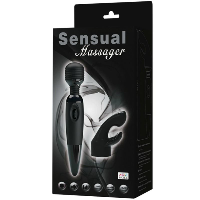 BAILE - MASSEUR DESENSUELLE  TÊTE INTERCHANGEABLE