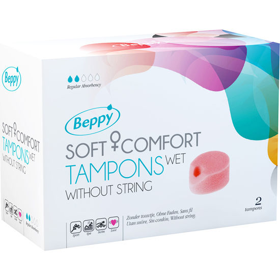 BEPPY - TAMPONS SOFT CONFORT HUMIDE 2 UNITÉS