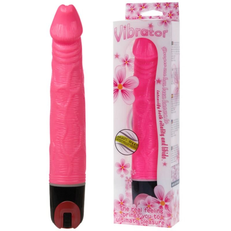 BAILE - VIBRATEUR DE MULTIVITESSES 21.5 CM ROSE