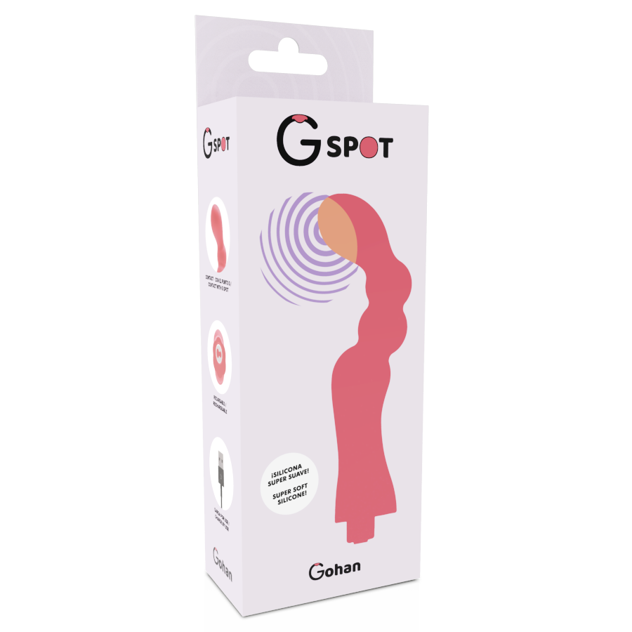 G-SPOT -  GOHAN VIBRATEUR LUMIÈRE ROUGE