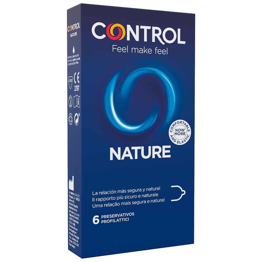 CONTROL - PRÉSERVATIFS ADAPTA NATURE 6 UNITÉS