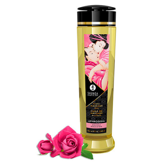 SHUNGA - HUILE DE MASSAGE ÉROTIQUE APHRODISIA 240 ML