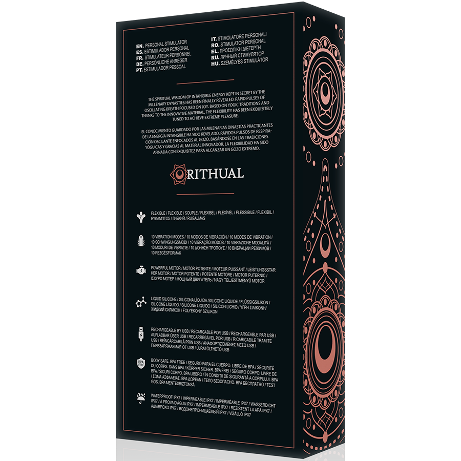 RITHUAL - STIMULATEUR KRIYA RECHARGEABLE ORCHIDÉE G-POINT