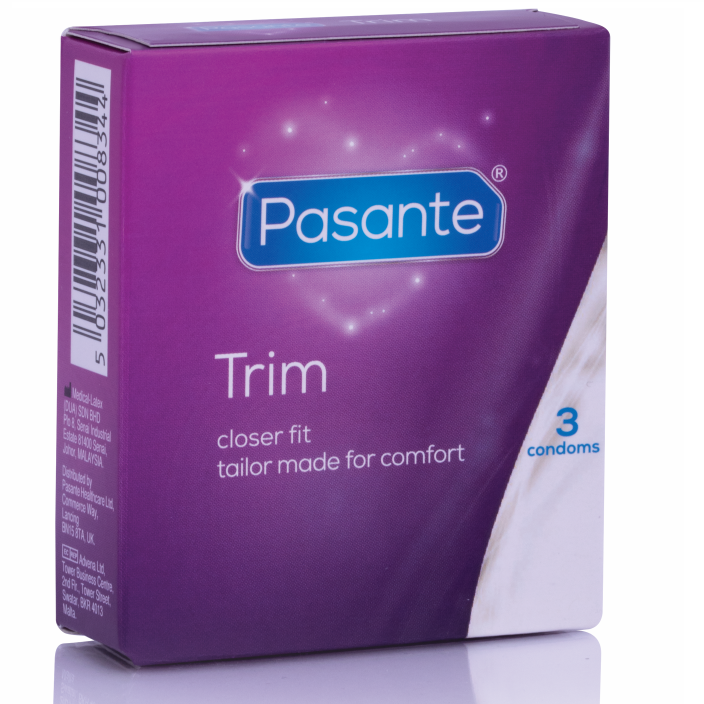 PASANTE - PRÉSERVATIF THIN TRIM MS THIN  PARTIR DE 3 UNITÉS