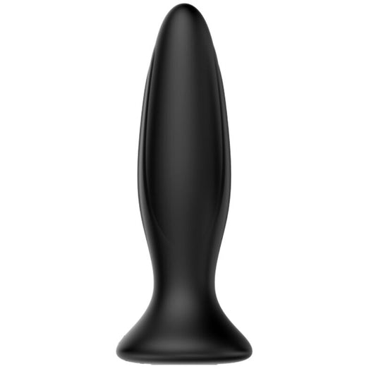 MR PLAY - PLUG ANAL VIBRATEUR NOIR RECHARGEABLE