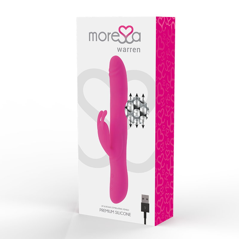 MORESSA - SILICONE RECHARGEABLE DE QUALITÉ SUPÉRIEURE WARREN