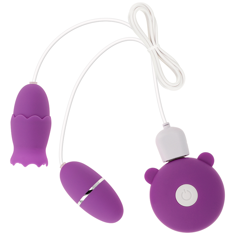 OHMAMA - DOUBLE STIMULATEUR 10 MODES DE VIBRATION